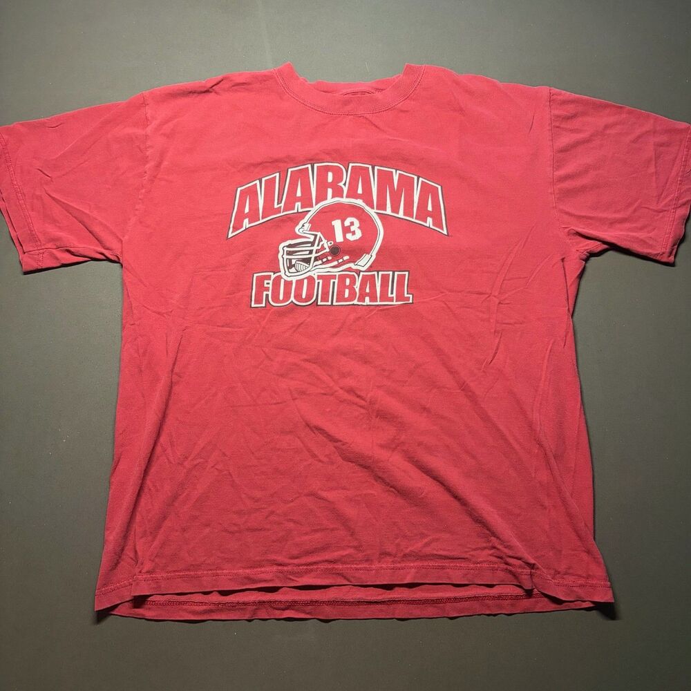 Alabama Crimson Tide Football #13 Pro Edge Graphic T-Shirt Men's XL